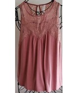 Xhilaration ~ Women&#39;s Size Medium ~ Mauve Colored ~ Rayon Sleeveless Top... - $30.00