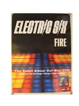 Electric Six Poster Fire 6 Mint - $17.99