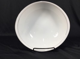 (1) Royal Sovereign Japan Forever Yours 9&quot; Oval Vegetable Bowl White Sil... - £30.05 GBP