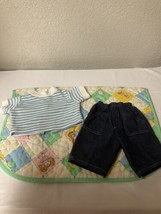 Vintage Cabbage Patch Kids Jeans &amp; Matching Shirt For CPK Boy Canada LTEE - $55.00