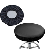 Hefei 2PCS round Faux Leather Bar Stool Cover Waterproof Seat Cushion Ch... - £14.31 GBP