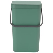 Brabantia Sort &amp; Go Kitchen Recycling / Garbage Trash Can (6.6 Gal / Fir... - $89.99