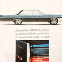 1962 Buick Motors Electra 225 Car Advertisement Automobilia Vintage DWII29 - $559.03 MXN
