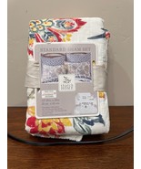 BNWT Thatch Home Standard pillow cotton sham set, Size  20inx26in, Flora... - £31.18 GBP