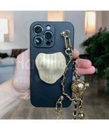 Crossbody Long Chain Holder Stand Case For iPhone 11 12 13 14 15 16 Pro ... - $35.00