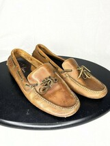 Cole Haan C08319 Men&#39;s 10M Brown Leather Slip-On Driving Moccasin Loafer... - $50.00