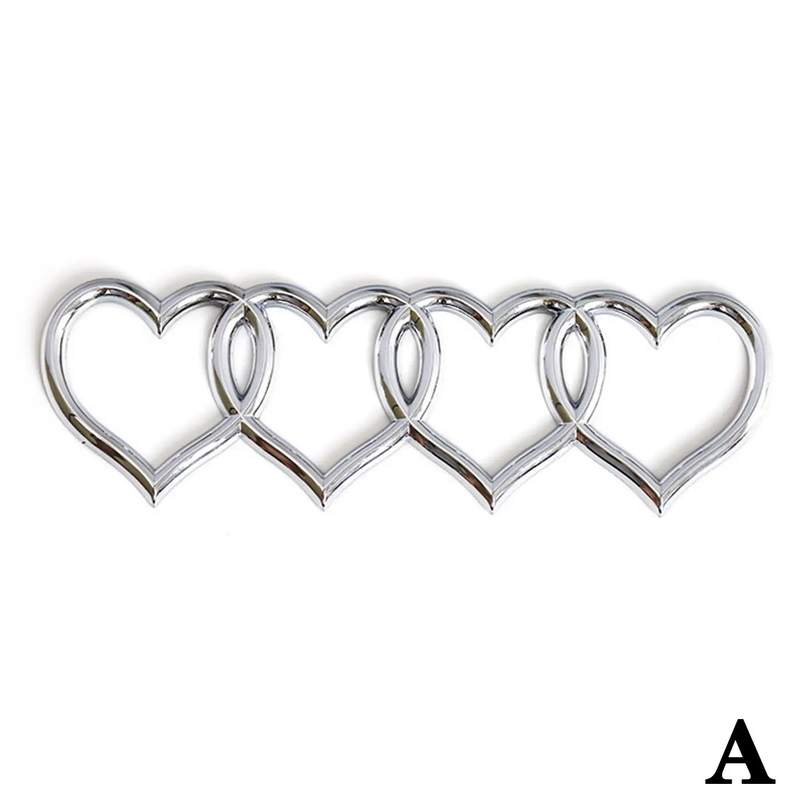Car Love Heart Logo Rear Trunk Tail Label Badge Emblem Decal For Audi A4 A3 A5 A - £12.76 GBP