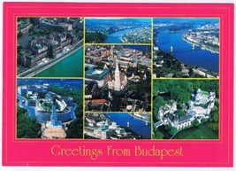 Hungary Postcard Budapest Scenes Multi View 7 - £2.34 GBP