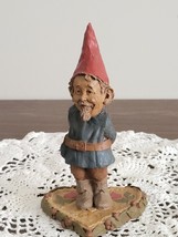 Vintage 1984 Tom Clark Signed 7&quot; Val #76 Valentines Day Heart Gnome Cairns 1018 - £14.91 GBP