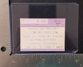 Allman Brothers Band / Gregg - Vintage July 31, 1990 Concert Ticket Stub - £7.96 GBP