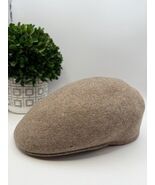 Brooks Stenson Wool Flat Cap Made in England Size 7 Vintage 1980s Ivy Hat - $33.90