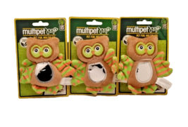 Multipet Cat Toy Owl Set Of 3 (Contains Catnip) Mirror - £7.80 GBP