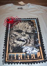 STAR WARS CHEWBACCA CHEWY REBEL T-Shirt MENS 2XL XXL NEW w/ TAG - $19.80