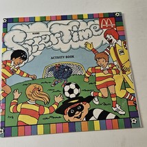 1992 McDonalds Soccer Time Activity Book New  - £7.93 GBP