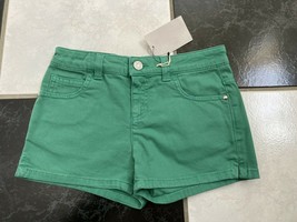 NWT 100% AUTH Gucci Kids Denim Shorts GG Logo&amp;Guccissima Leather Tag 341... - $99.00