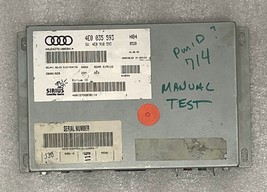 Audi OEM Sirius satellite radio tuner receiver box 4E0035593 - £11.65 GBP