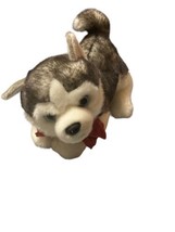 Aurora World Miyoni Tots Siberian Husky Puppy Plush Stuffed Wolf Dog Gray - £12.51 GBP