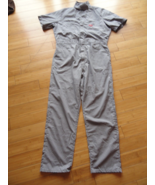 DICKIES LIGHTWEIGHT GRAY SUMMER SHORT SLEEVE COVERALLS 44 TALL - $33.65