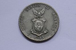 U.S Mint 1844-D  Philippines Ten 10 Centavos Silver Coin - $11.99