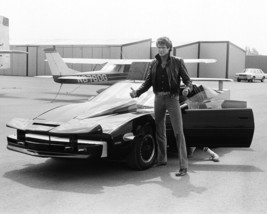 Knight Rider David Hasselhoff By Private Plane Trans Am Car Kitt 8x10 Photo - £7.79 GBP