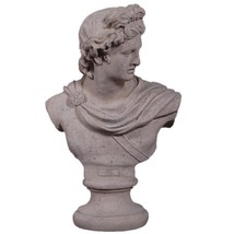 Apollo Stone Bust Life Size Statue - $455.13