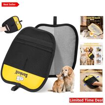 Eco-Friendly Reusable Electrostatic Pet Hair Remover Mitt for All Fabrics - $41.53
