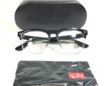 Ray-Ban Eyeglasses Frames RB4487-V STEVE 8193 Polished Black Clear 51-18... - £67.50 GBP