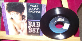 miami sound machine  45 rpm record w/picture sleeve - £8.03 GBP