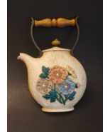 Vintage Home Interiors Tea Pot Kettle Kitchen Wall Decor Floral Flowers ... - £8.68 GBP