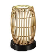 Patio Living Concepts 65800 Patioglo Resin Bamboo Shade LED Table Lamp, ... - £224.40 GBP