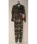 Hyde And Eek Kids Large 12-14 Army Soldier Halloween Costume w/ Helmet &amp;... - $14.99