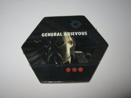 2005 Risk: Star Wars The Clone Wars Board Game Piece: General Grievous Hexagon - $1.00