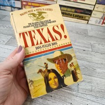 TEXAS Dana Fuller Ross Wagons West #5 1981 Bantam Paperback Historical Fiction - $5.93