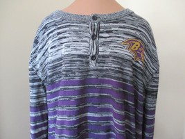 Men&#39;s 2XL NWT Baltimore Ravens NFL Football sweater black gray - £15.57 GBP