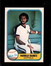 1981 Fleer #346 Harold Baines Nmmt (Rc) White Sox Hof *X107308 - £8.42 GBP