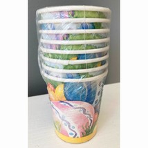 Watercolor Easter Eggs Paper Cups Party Supplies 8 Count - £2.56 GBP