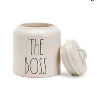 Rae Dunn Extra Large The Boss Container / FREE SHIPPING - $49.00