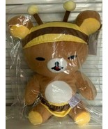 Honey Bee Rilakkuma kawaii Plush - Authentic Licensed San-X Stuffed Anim... - £18.90 GBP