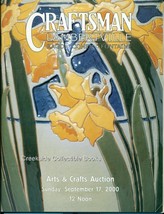 Rago Craftsman Arts &amp; Crafts Auction Catalog 9-2000  - $23.75