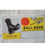 Vintage Advertising Blotter ~ Ball-Brand Shoes ~ Schroeder B - $4.00