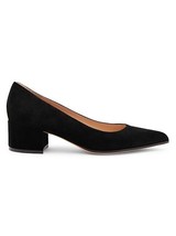 Dolcis Pam Black Suede Pump Shoe Size 7.5 - $48.51