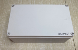 QILIPSU Waterproof and Dustproof 9 3/4&quot; x 6&quot; x 4&quot; Junction Box w/ Mounting Plate - £7.47 GBP