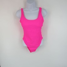 Tempt Me Women&#39;s High Cut One Piece Pink Swimsuit Tummy Control Small NWT - $12.35