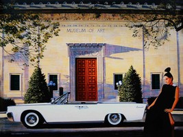 Cadillac Museum of Art with Beautiful Woman Metal Sign by Ken Eberts - $30.00