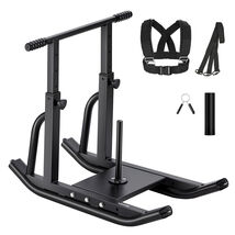 VEVOR Weight Sled,  Adjustable Height Handle,1/2 in Weight Plates，Steel,... - $97.99