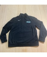 Mizuno Performance 1/4 Zip Sweatshirt Pullover  Mens XS Solid Gray Mock ... - £13.64 GBP