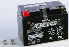 Yuasa Factory Activated Maintenance Free Battery YTZ14S YUAM72Z14 see list - $243.15