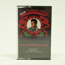 Vintage Elvis Presley Elvis&#39; Christmas Album 1985 RCA Cassette Tape - $4.84