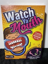 Watch Ya’ Mouth - Family Game With 10 Colored Mouth Pieces - New FACTORY... - $14.99