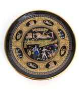 Dagounis Hand Made in Greece 24K Gold Trim 6&quot; Souvenir Plate Krete Crete... - €41,13 EUR